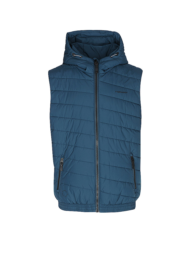 RAGWEAR Steppgilet GENNEMY petrol | S von RAGWEAR