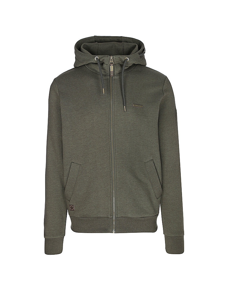 RAGWEAR Sweatjacke NATTE olive | L von RAGWEAR