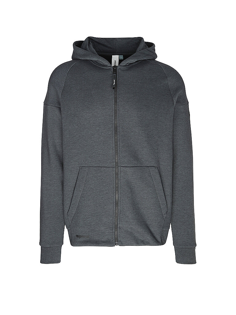 RAGWEAR Sweatjacke ZENWAY grau | XXL von RAGWEAR