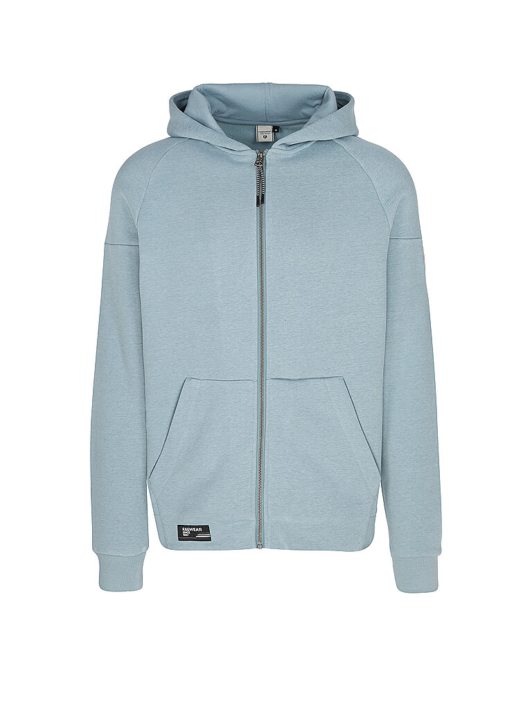 RAGWEAR Sweatjacke ZENWAY hellblau | XXL von RAGWEAR