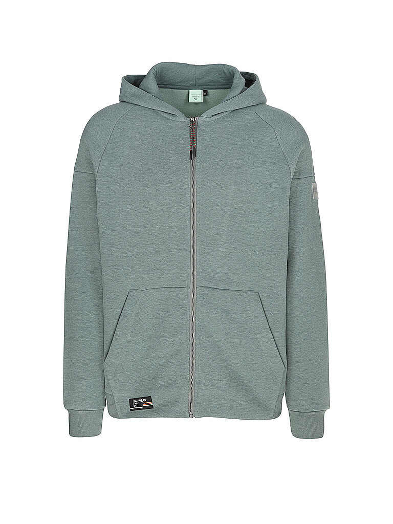 RAGWEAR Sweatjacke ZENWAY hellgrün | L von RAGWEAR