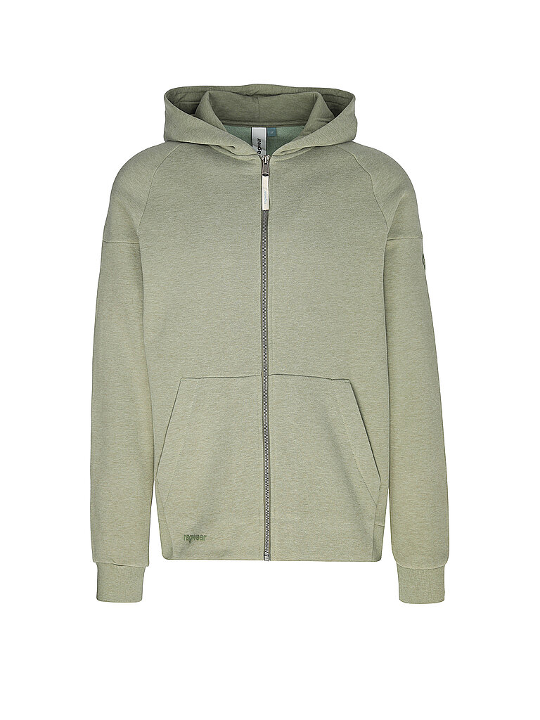 RAGWEAR Sweatjacke ZENWAY olive | L von RAGWEAR