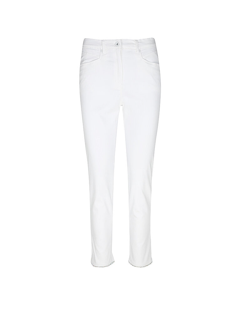 RAPHAELA BY BRAX Jeans 7/8 DEKO  weiss | 36 (kurz) von RAPHAELA BY BRAX