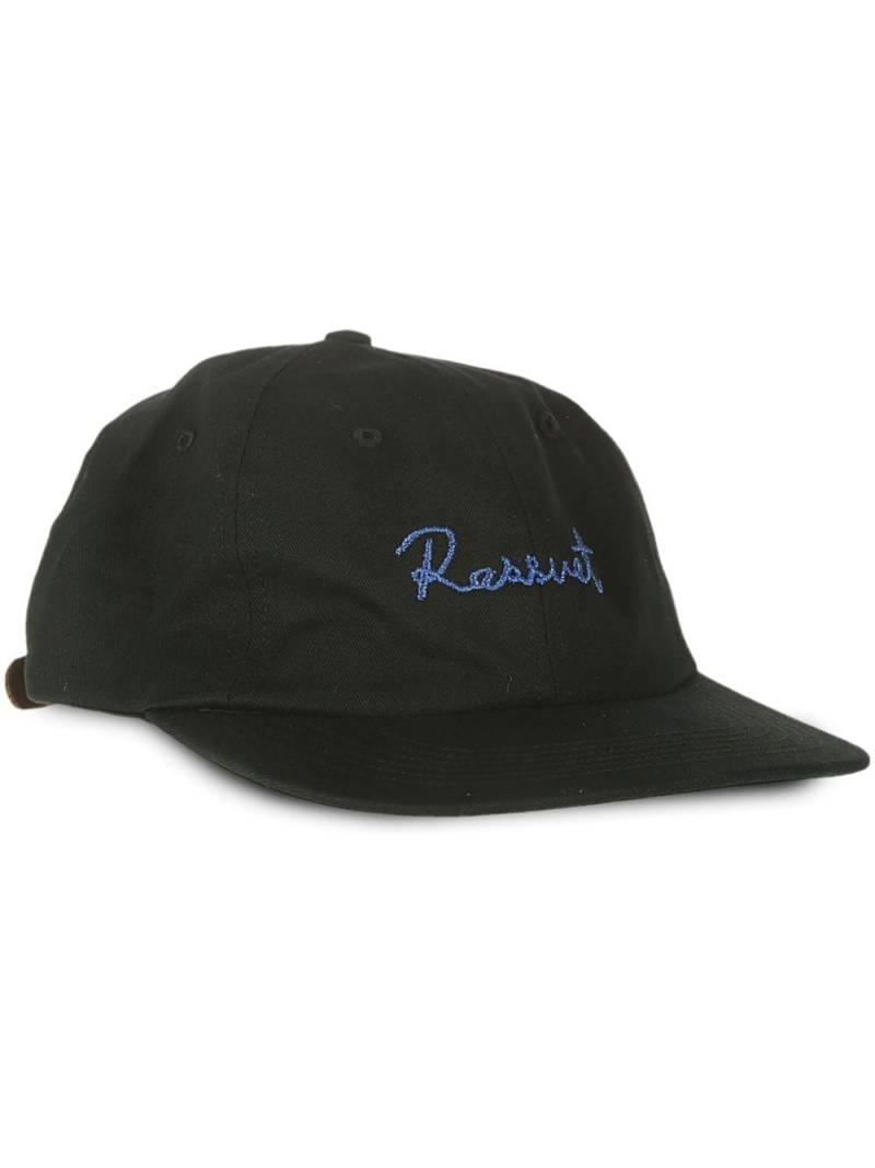 RASSVET logo-embroidered cap - Black von RASSVET