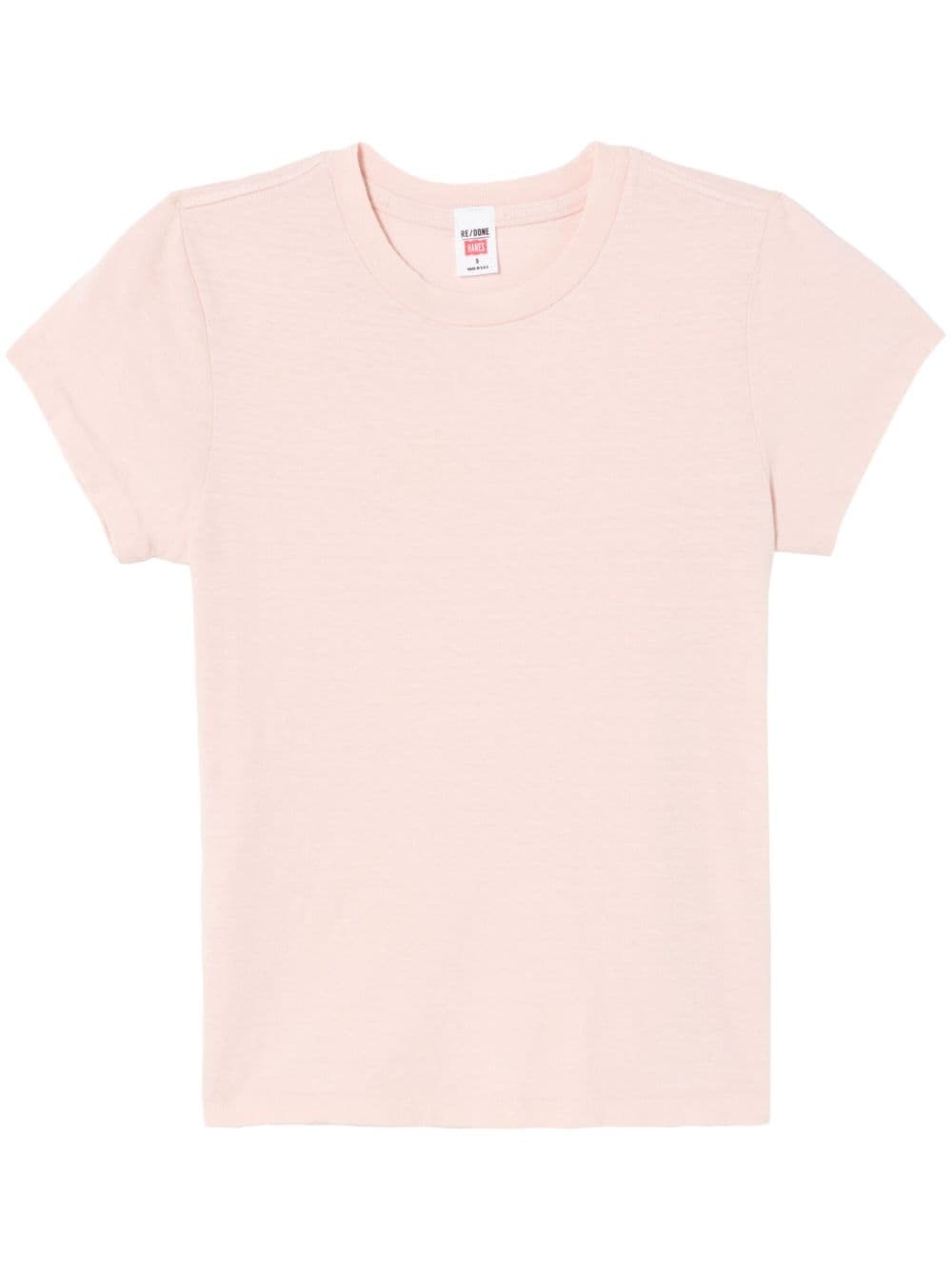 RE/DONE 1960's Slim T-Shirt - Pink von RE/DONE