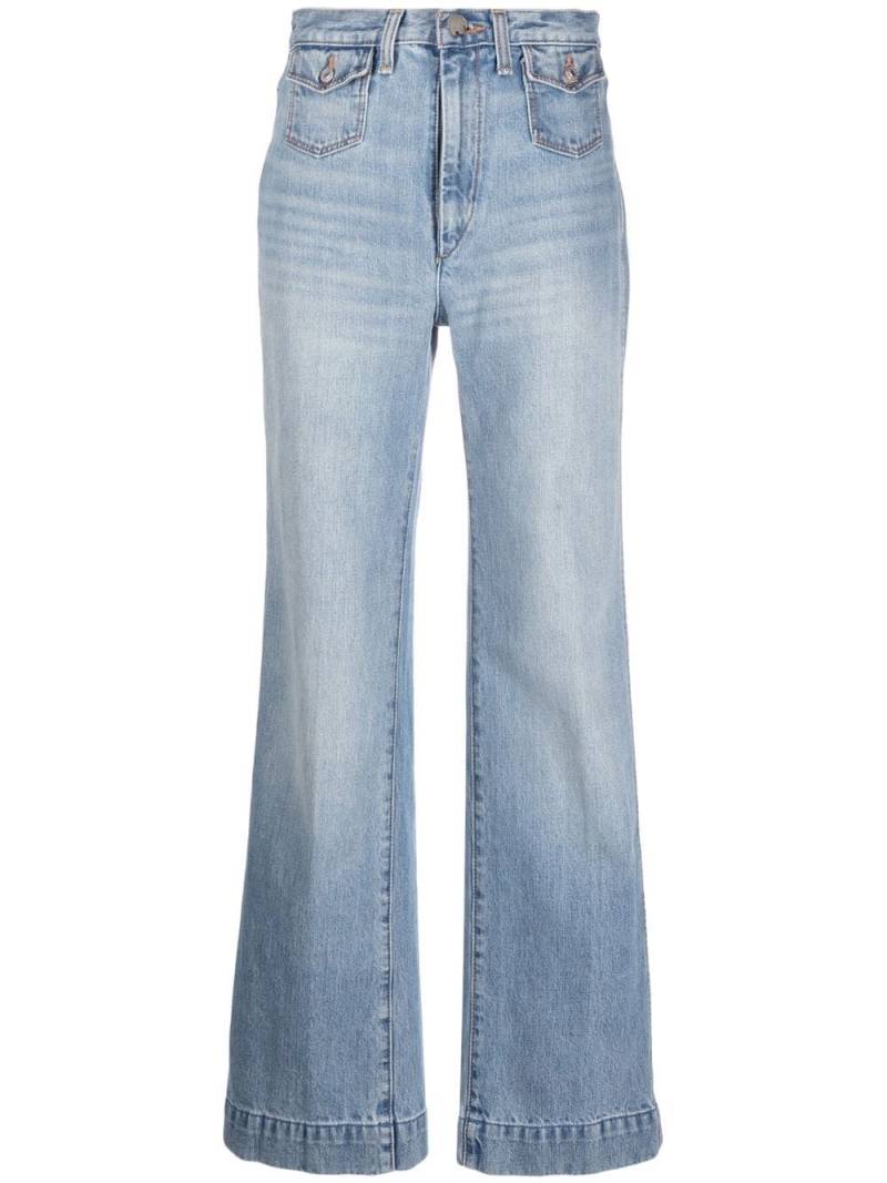 RE/DONE 70s' wide-leg jeans - Blue von RE/DONE