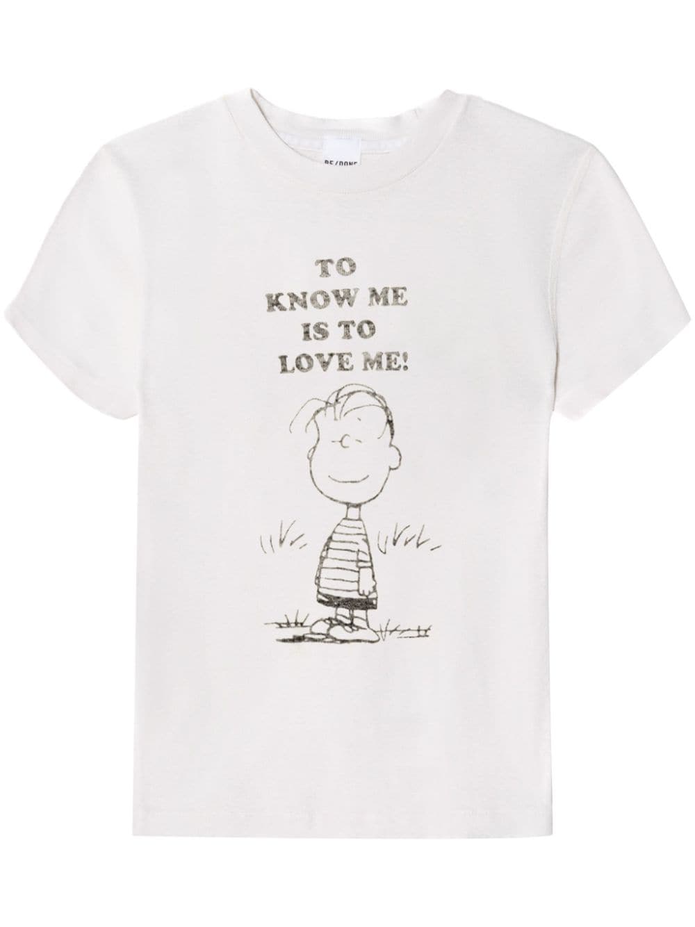 RE/DONE '90s Linus baby T-shirt - Neutrals von RE/DONE