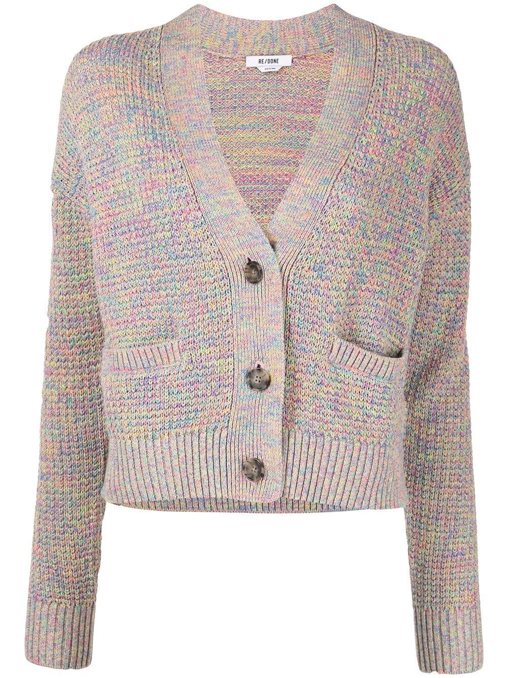 RE/DONE 90s oversized cardigan - Pink von RE/DONE