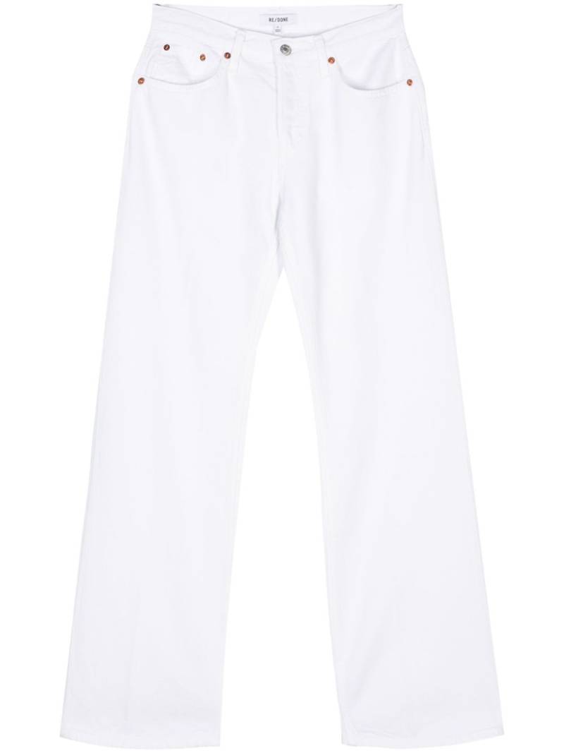 RE/DONE Loose Boot bootcut jeans - White von RE/DONE