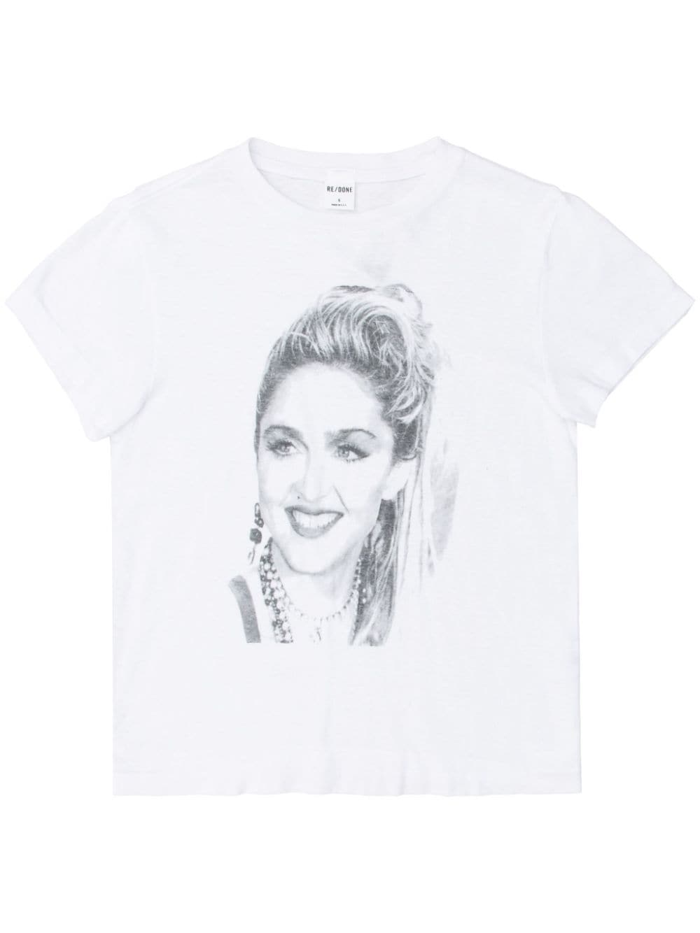 RE/DONE Madonna Classic t-shirt - White von RE/DONE