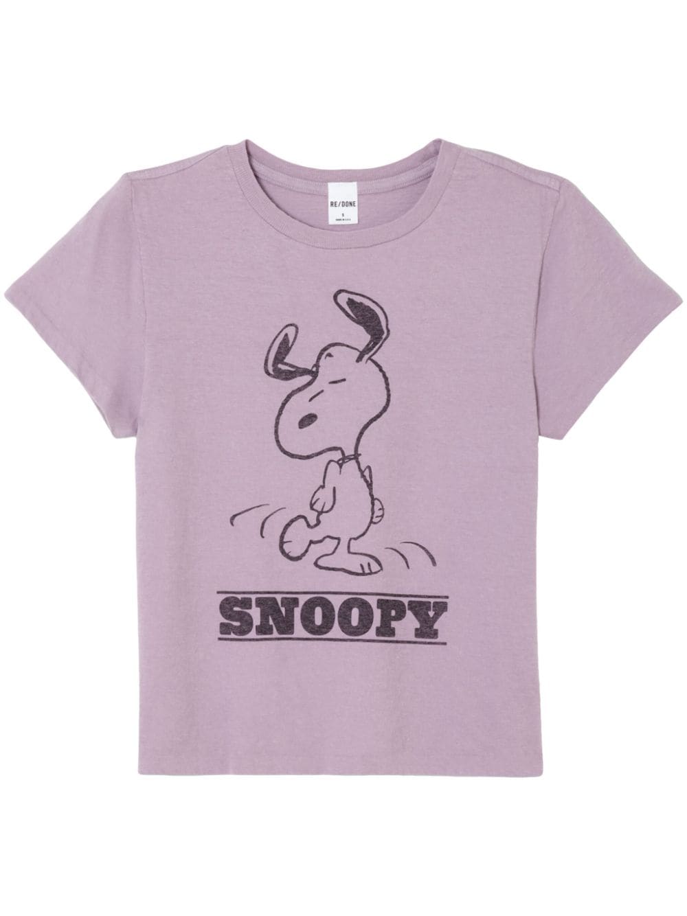 RE/DONE Snoopy T-shirt - Purple von RE/DONE