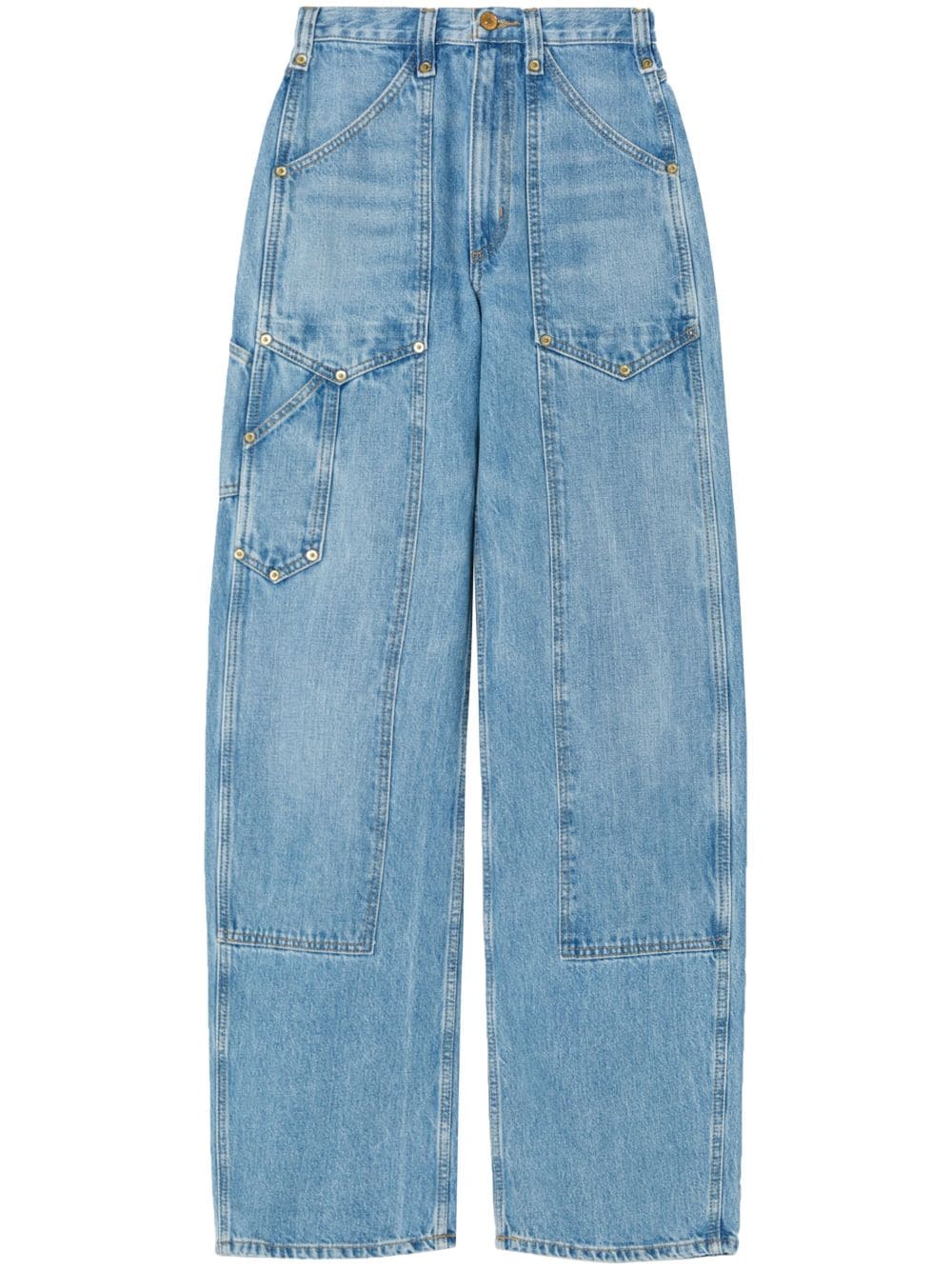 RE/DONE Super High Workwear jeans - Blue von RE/DONE