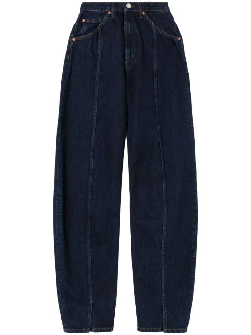 RE/DONE high-rise wide-leg jeans - Blue von RE/DONE