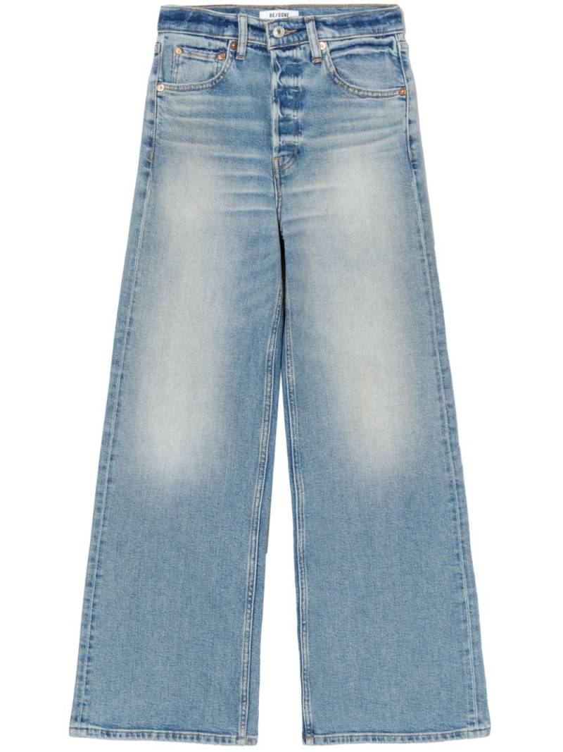 RE/DONE high-rise wide-leg jeans - Blue von RE/DONE