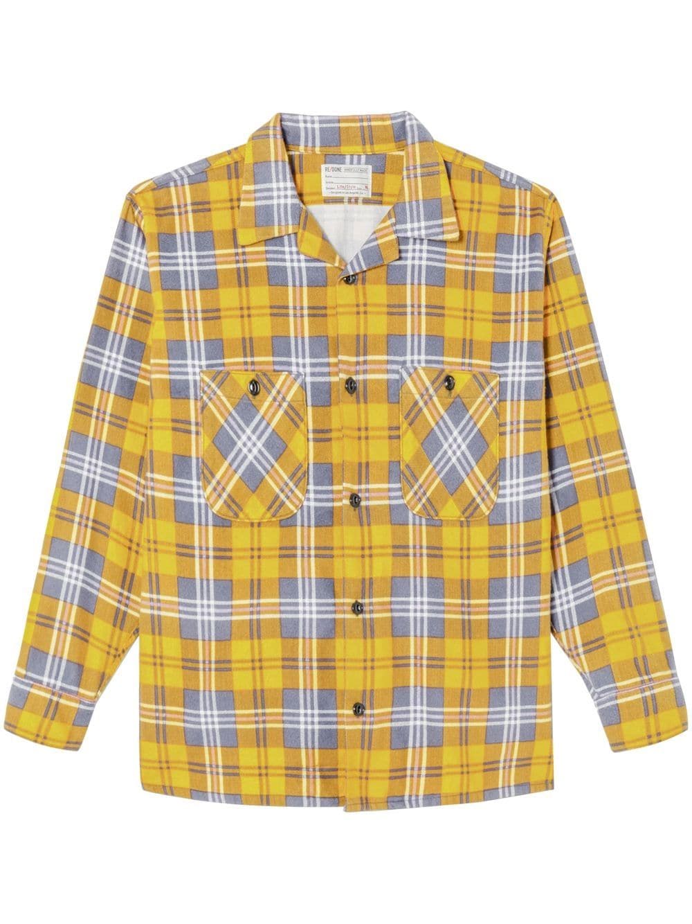 RE/DONE long sleeves shirt - Yellow von RE/DONE
