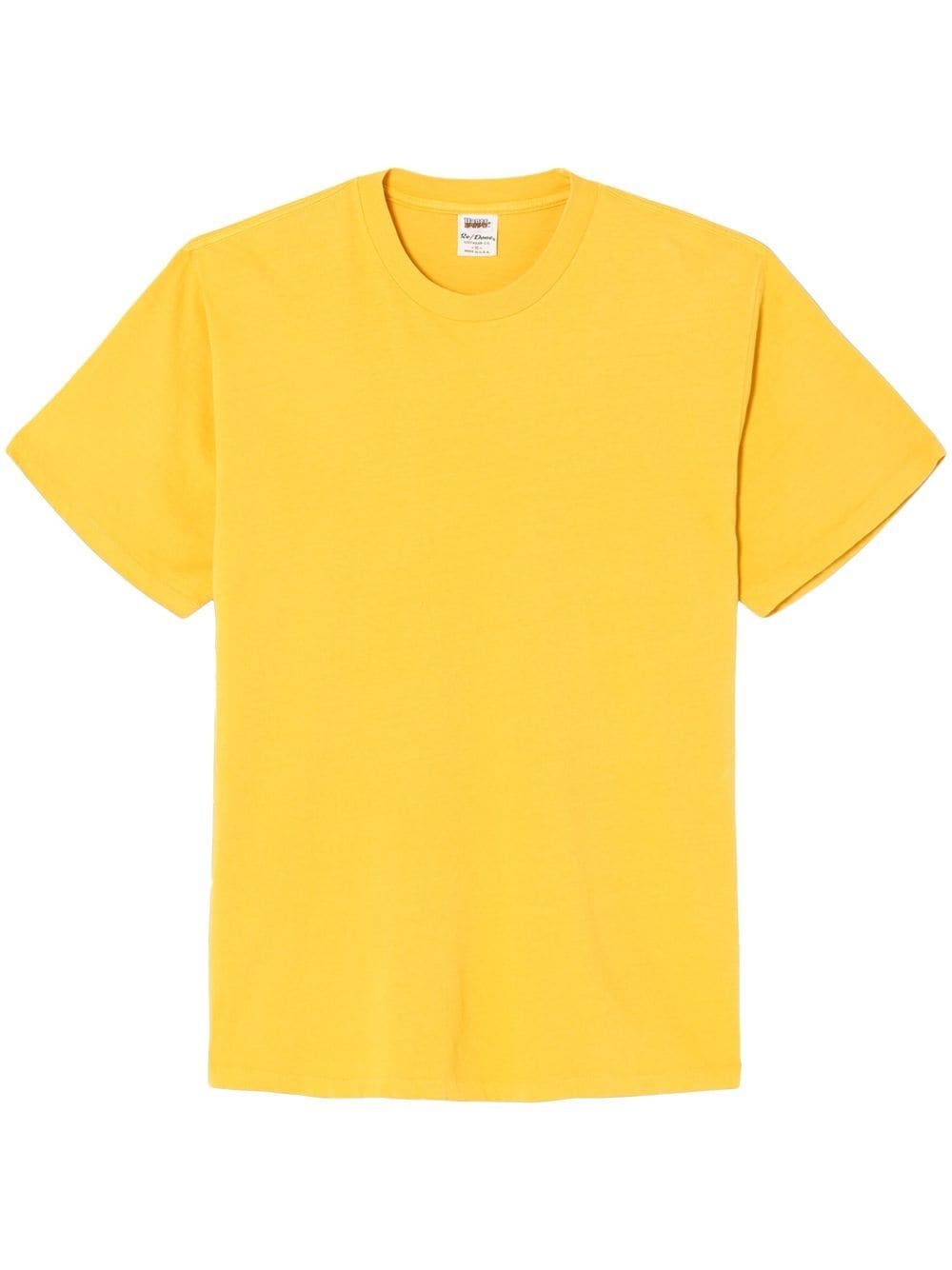 RE/DONE loose-fit crew neck T-shirt - Yellow