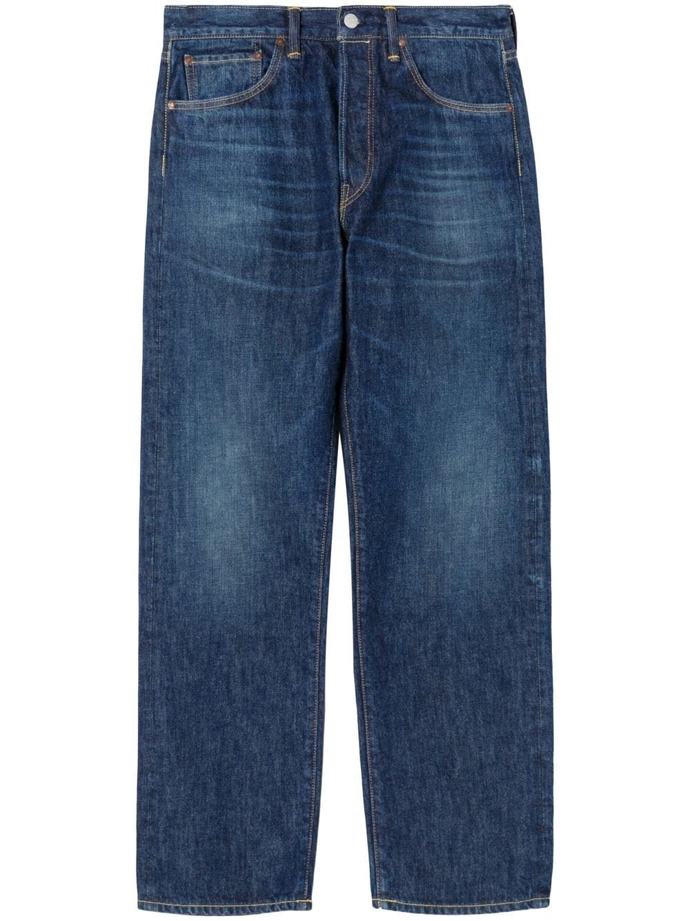 RE/DONE mid-rise straight-leg jeans - Blue von RE/DONE