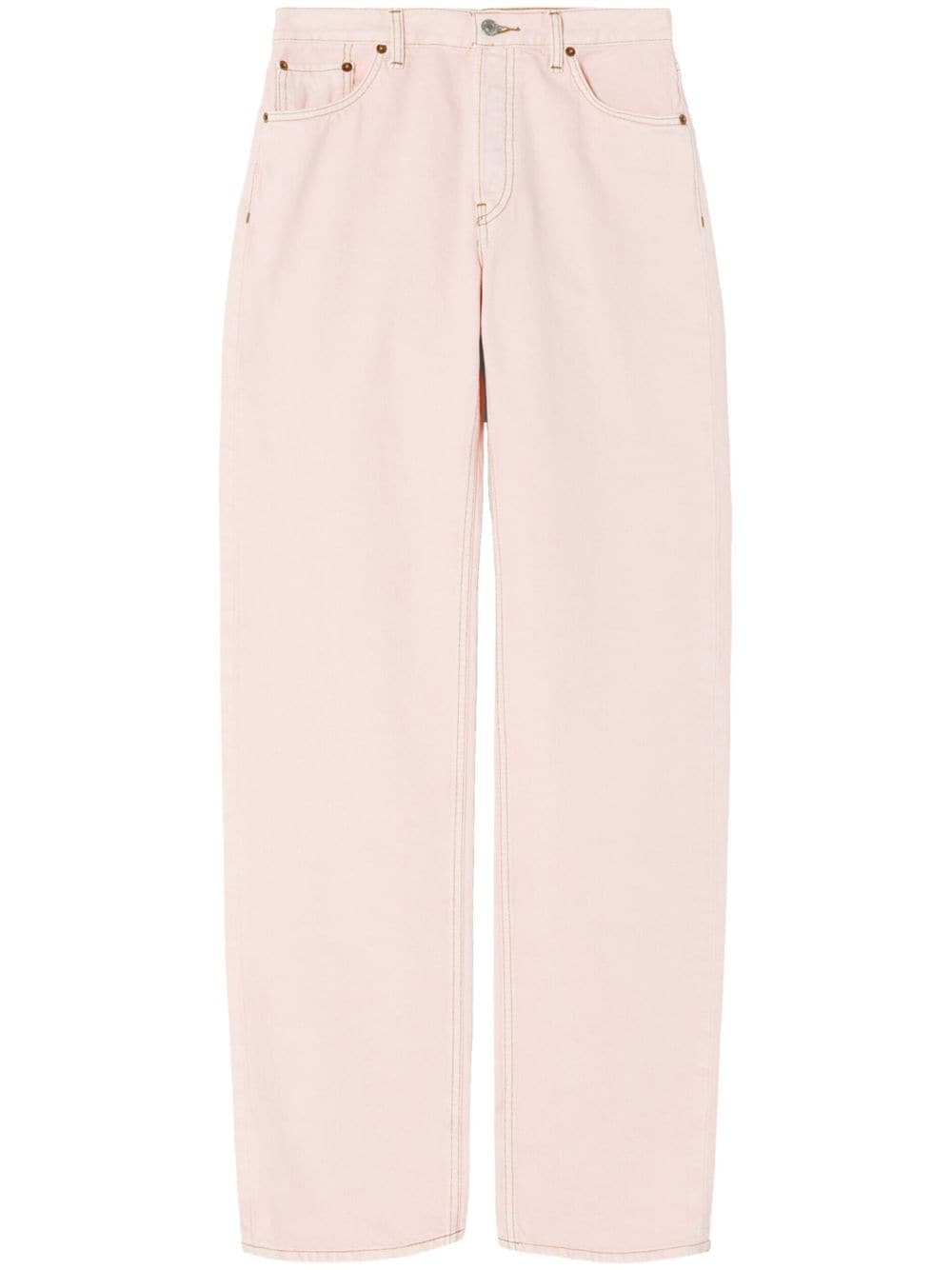 RE/DONE mid-rise wide-leg jeans - Pink von RE/DONE