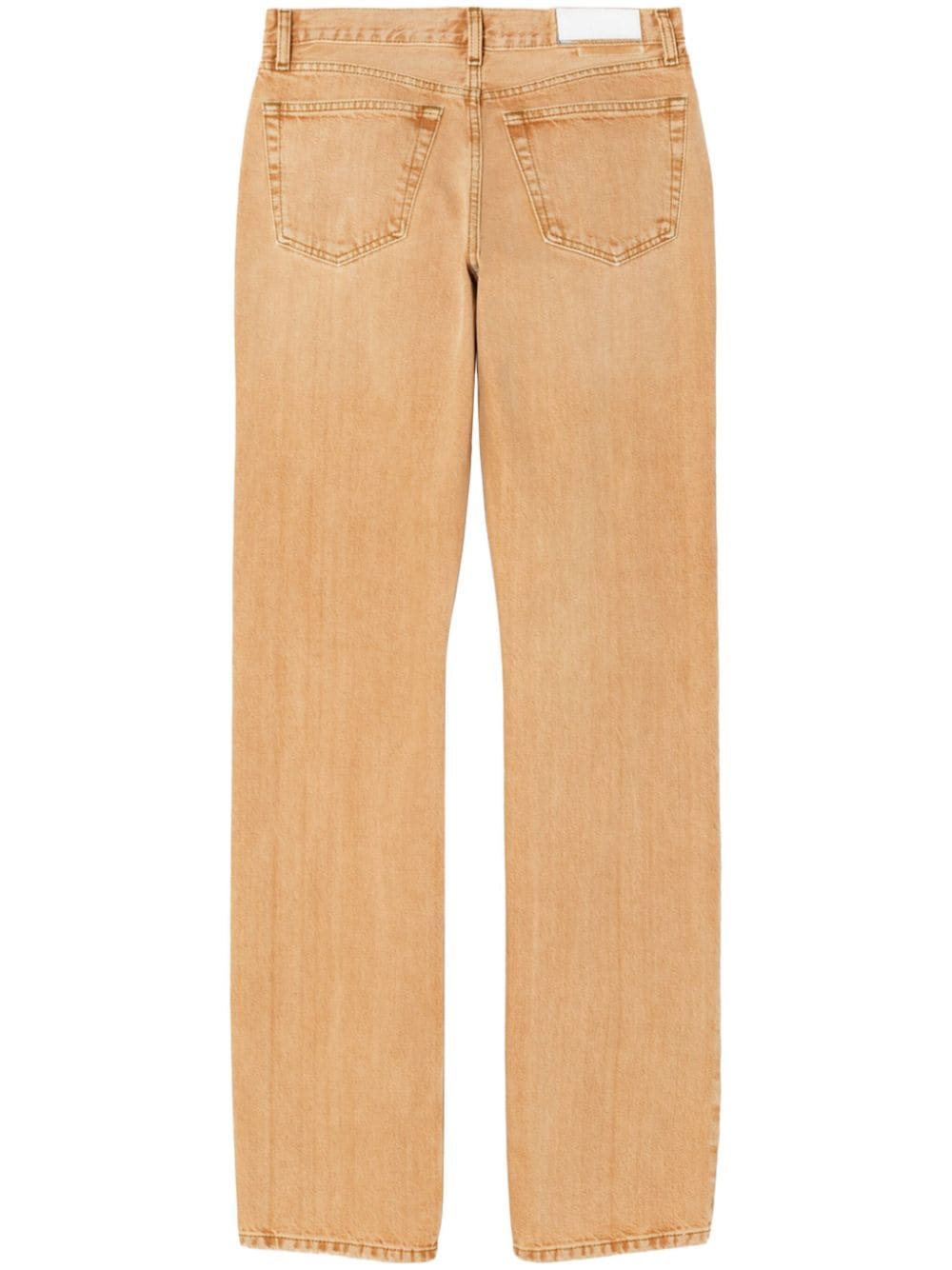 RE/DONE panelled straight-leg jeans - Neutrals von RE/DONE