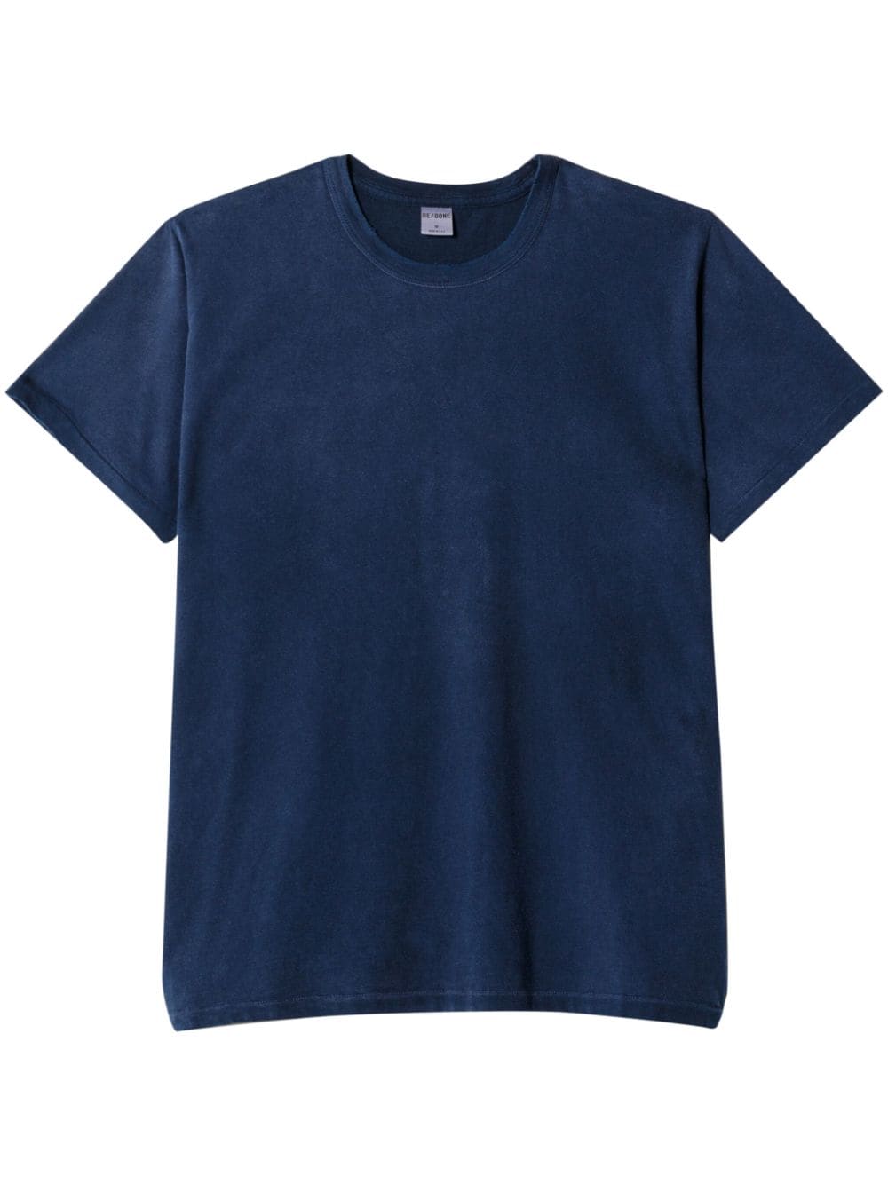 RE/DONE short-sleeved cotton T-shirt - Blue von RE/DONE