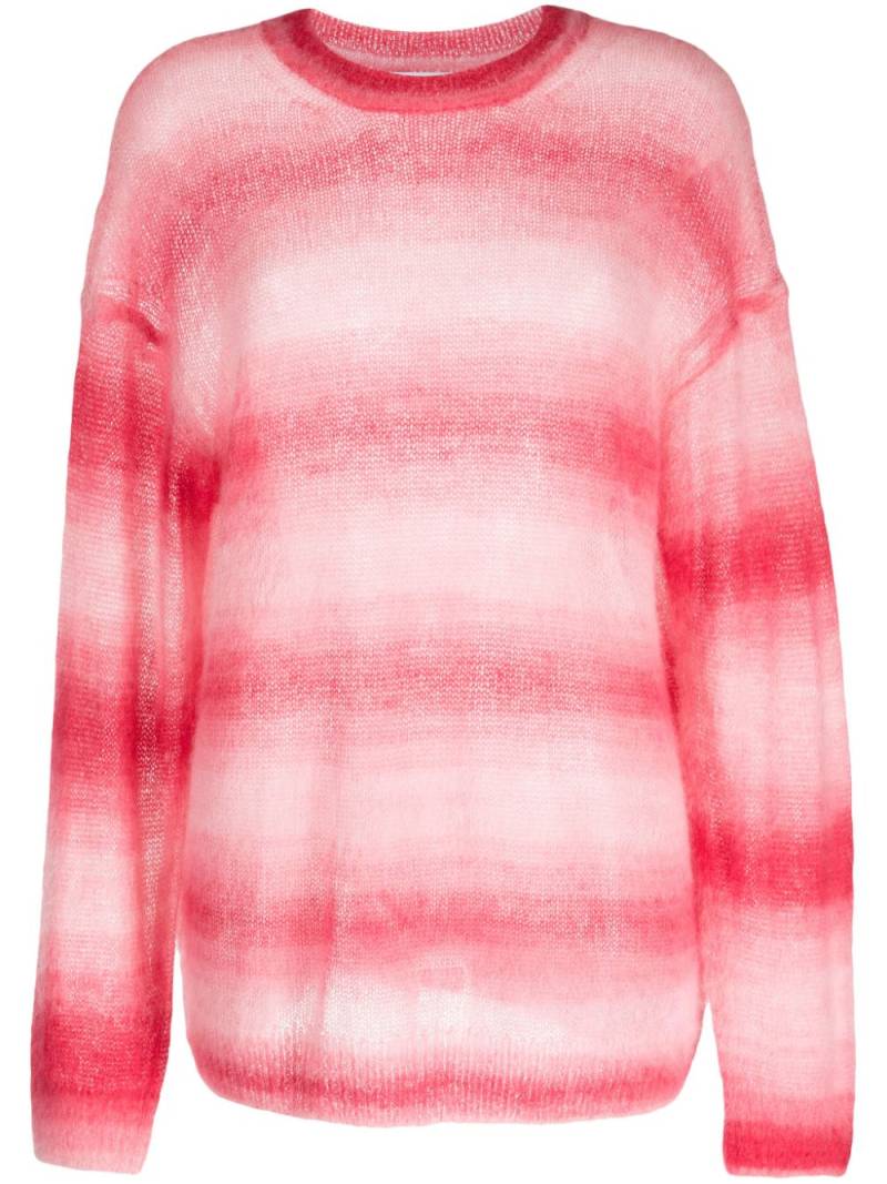 RE/DONE striped fine-knit jumper - Pink von RE/DONE