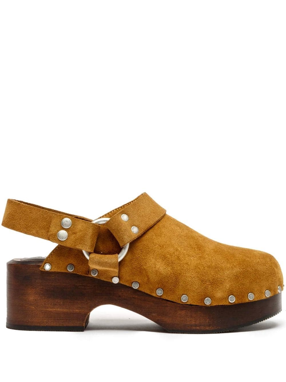RE/DONE suede-leather mules - Brown von RE/DONE