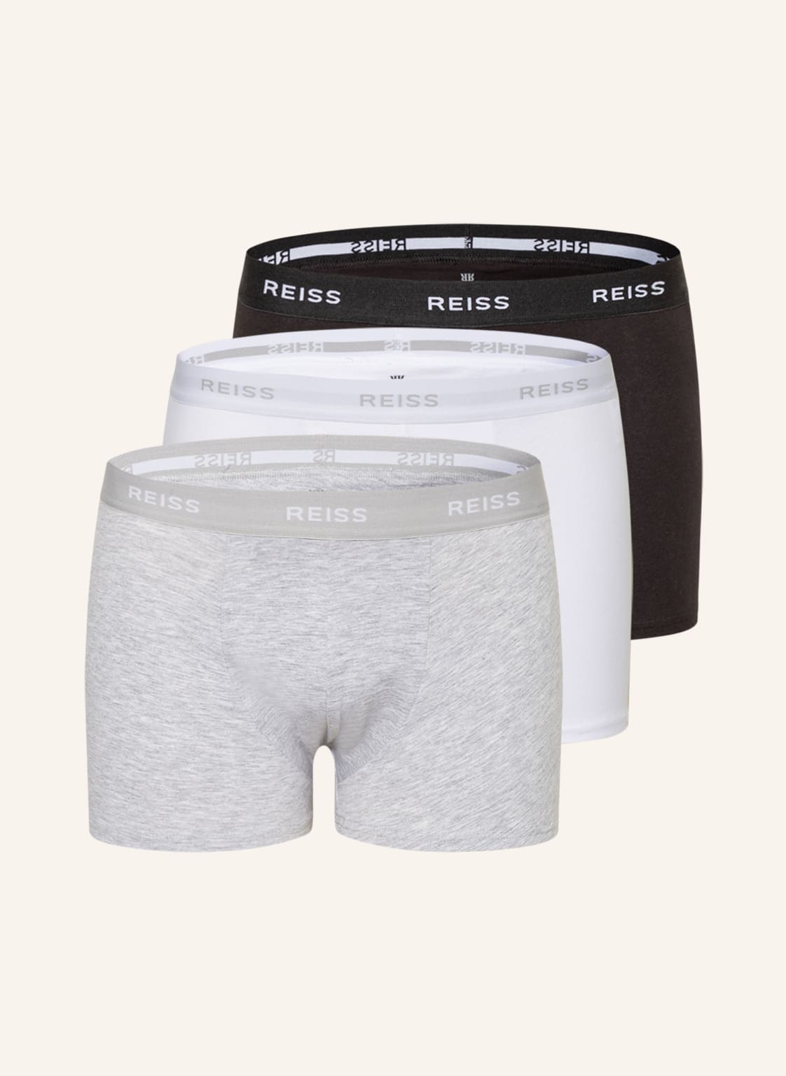 Reiss 3er-Pack Boxershorts Heller weiss Reiss 3er-Pack Boxershorts Heller weiss von REISS