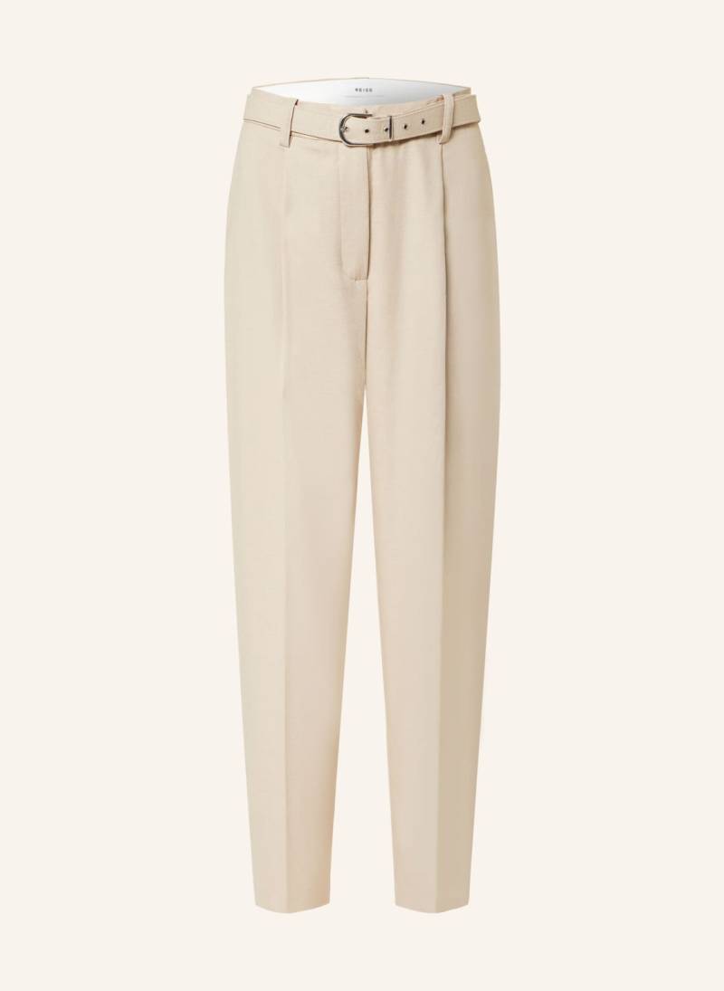 Reiss 7/8-Hose Freja beige von REISS