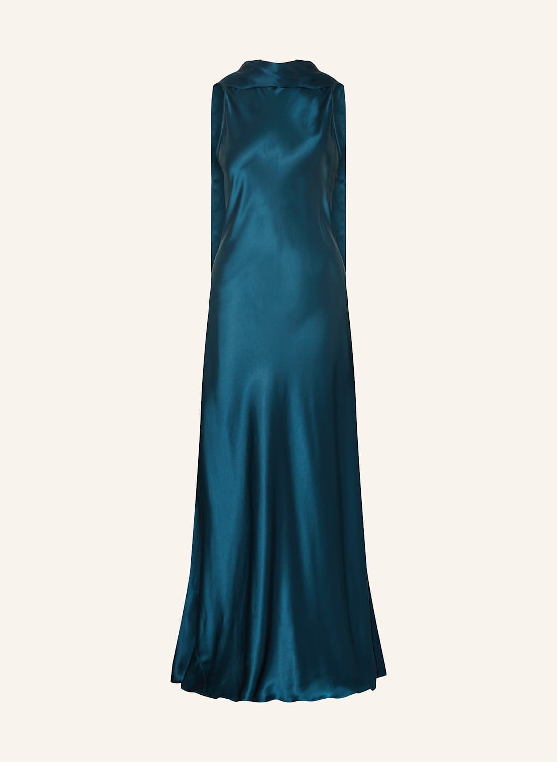 Reiss Abendkleid Aus Satin gruen von REISS