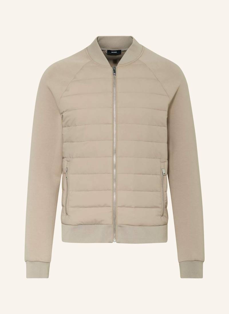 Reiss Blouson Rochdale Im Materialmix beige von REISS