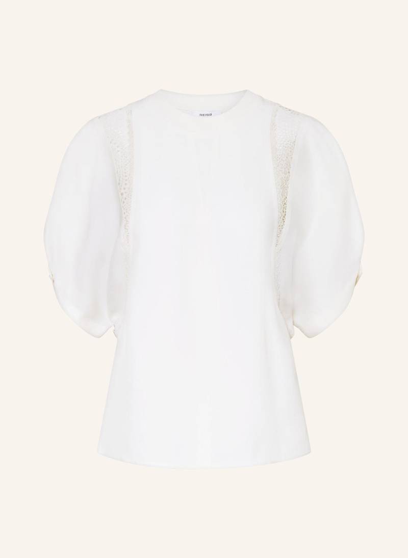 Reiss Blusenshirt Mit Spitze weiss von REISS