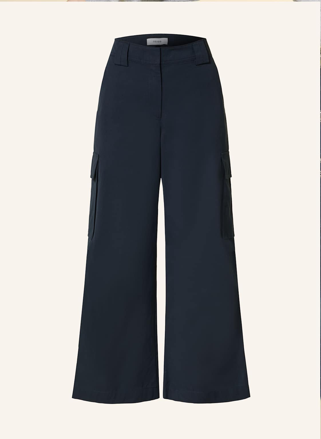 Reiss Cargohose blau von REISS