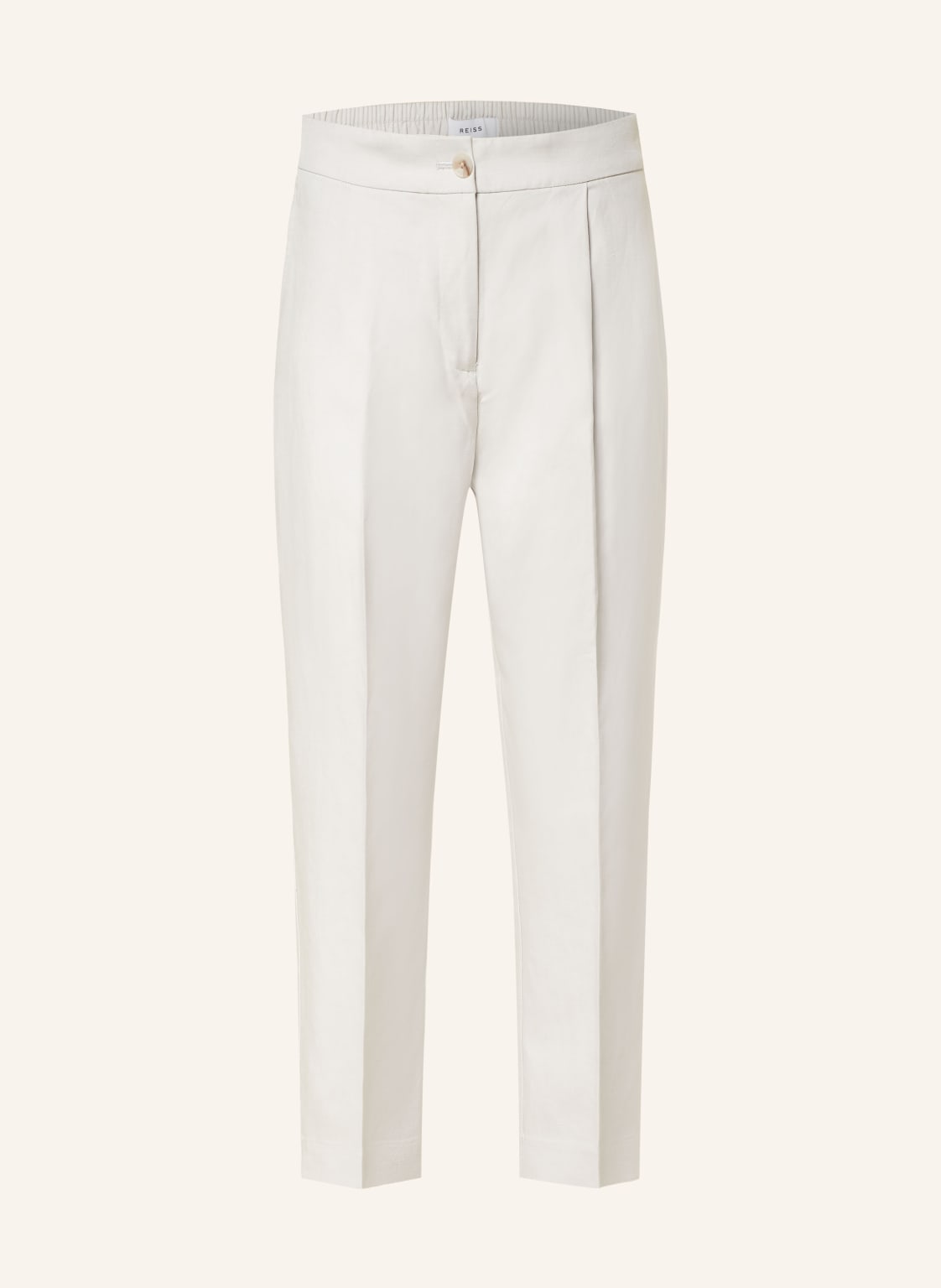 Reiss Chino Farrah Mit Leinen grau von REISS