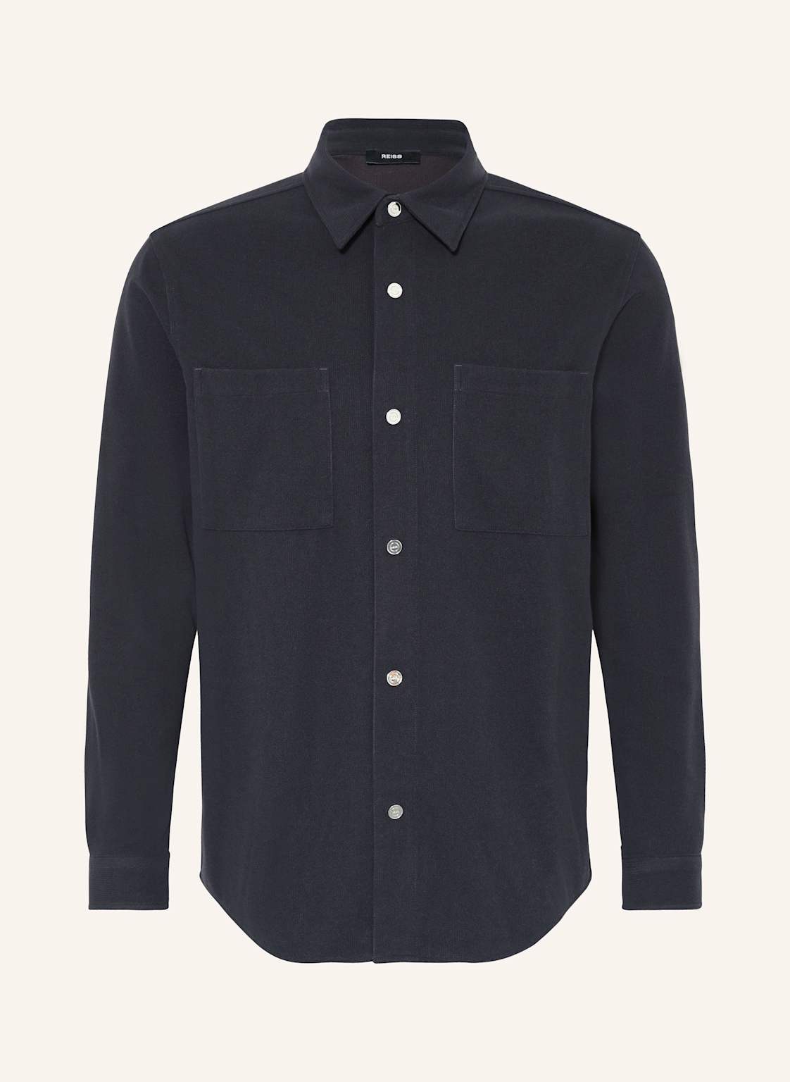 Reiss Cord-Overshirt Fitzroy blau von REISS