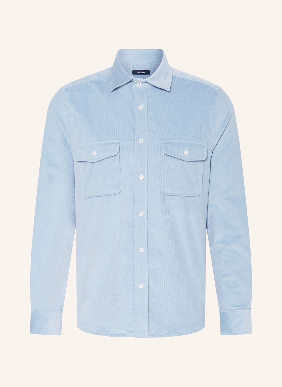 Reiss Cord-Overshirt blau von REISS