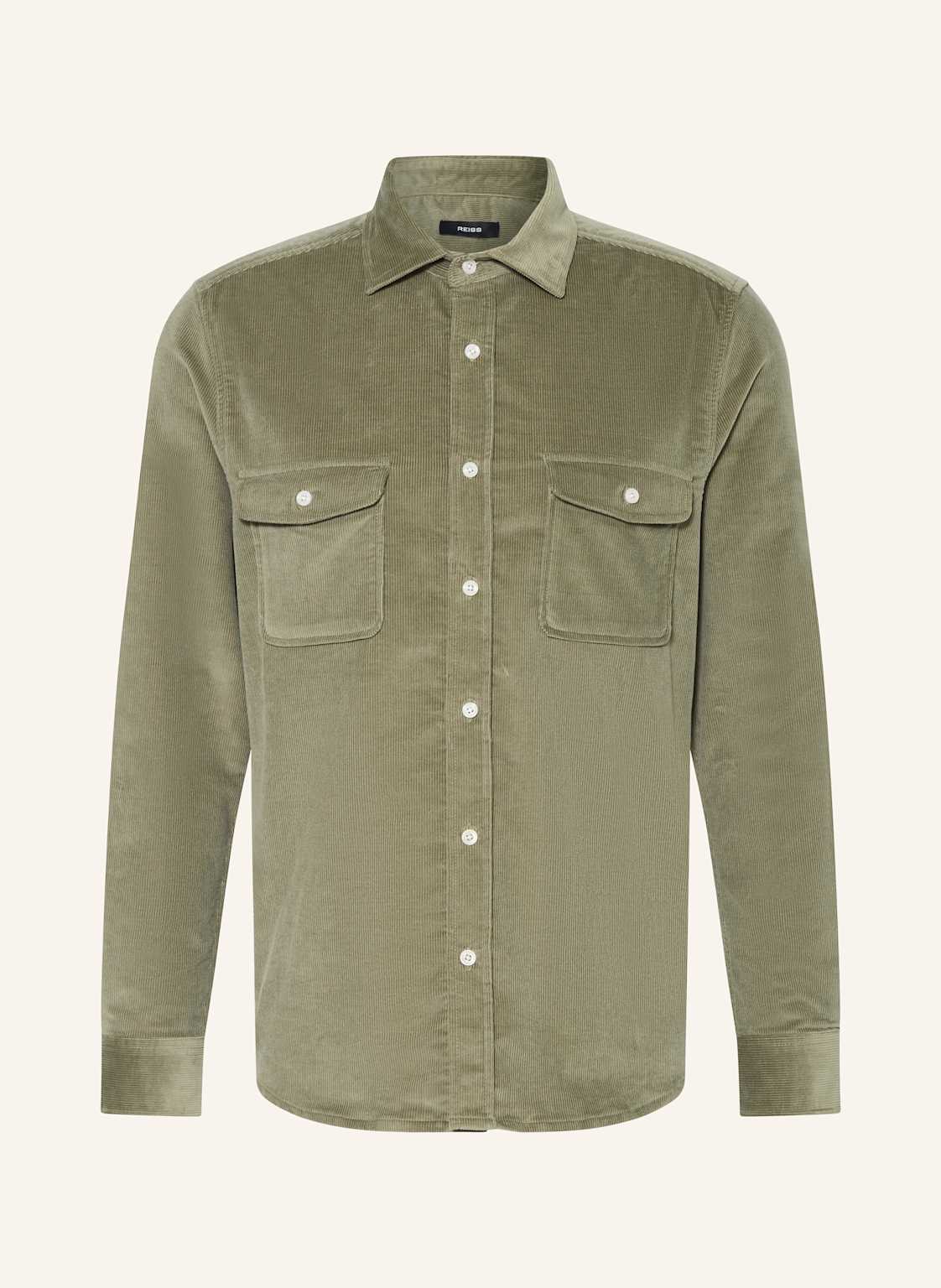 Reiss Cordhemd Regular Fit gruen Reiss Cordhemd Regular Fit gruen von REISS