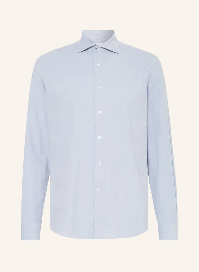 Reiss Cordhemd Vincy Regular Fit blau von REISS