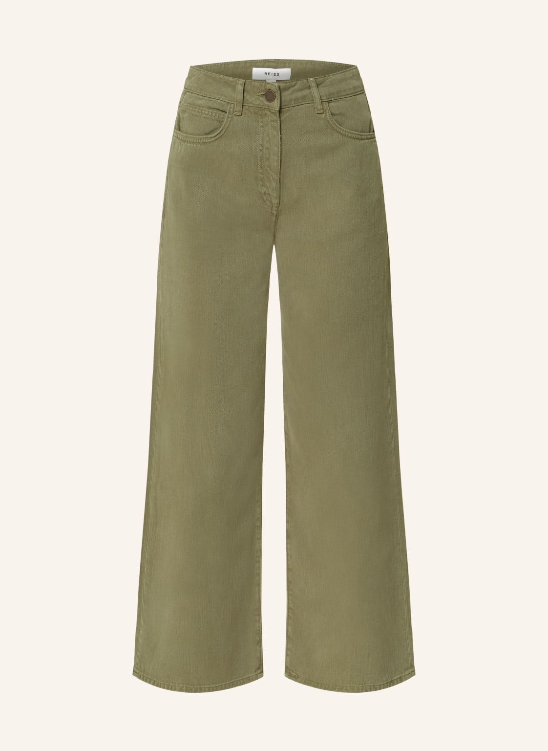 Reiss Flared Jeans Colorado gruen von REISS