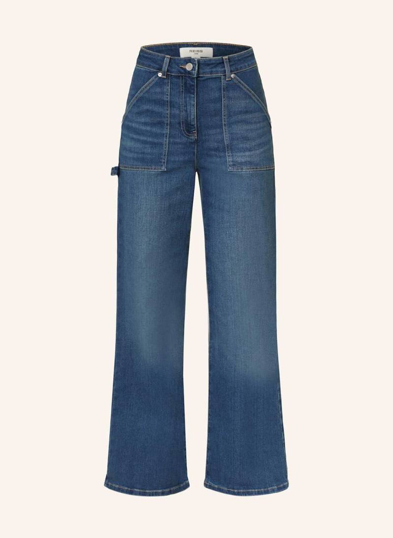 Reiss Flared Jeans Delilah blau von REISS