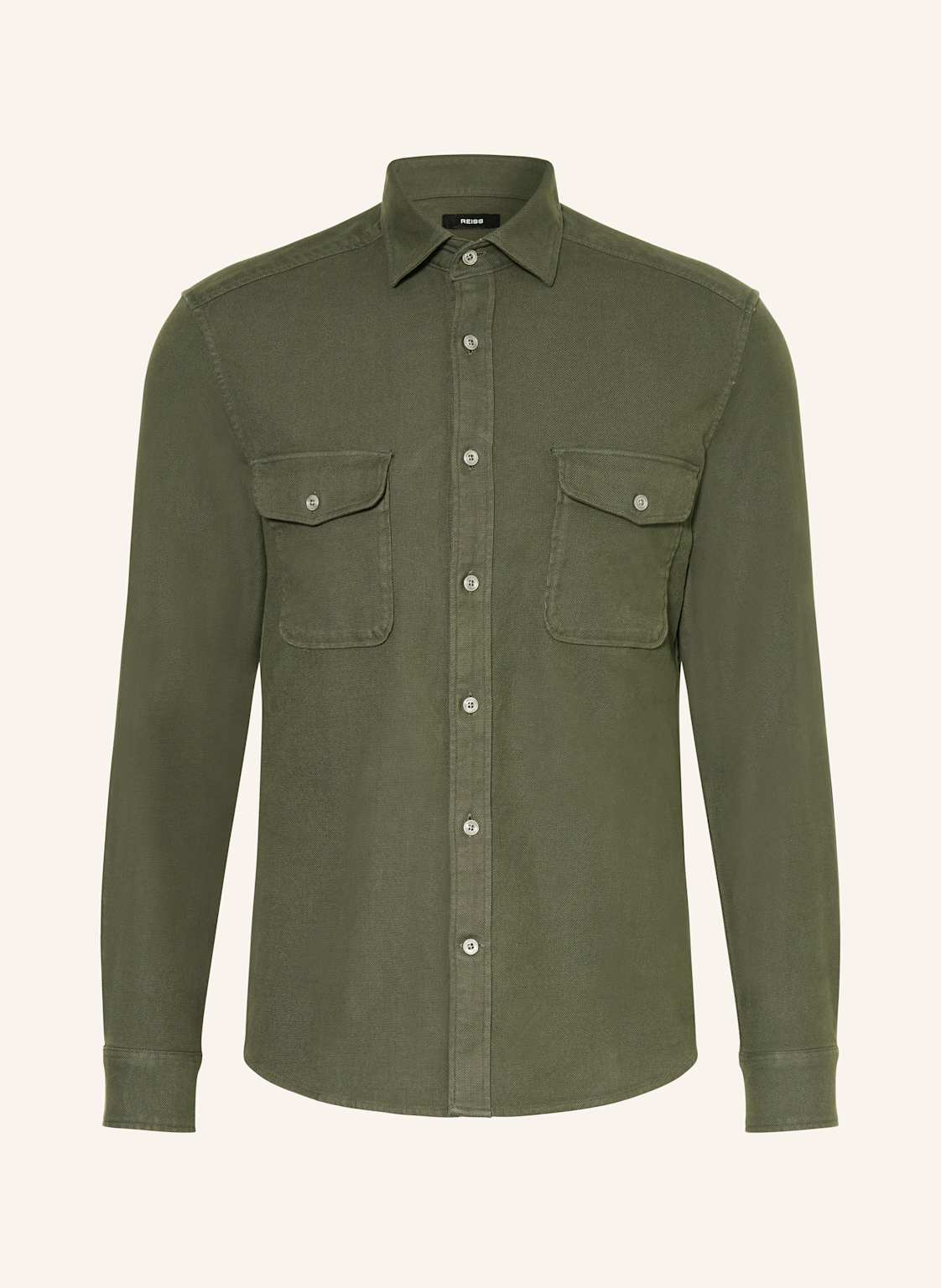 Reiss Hemd Caparzo Regular Fit gruen von REISS