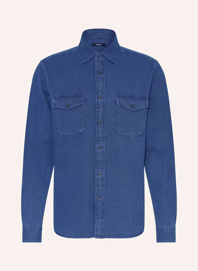 Reiss Hemd Mcilroy Regular Fit blau von REISS