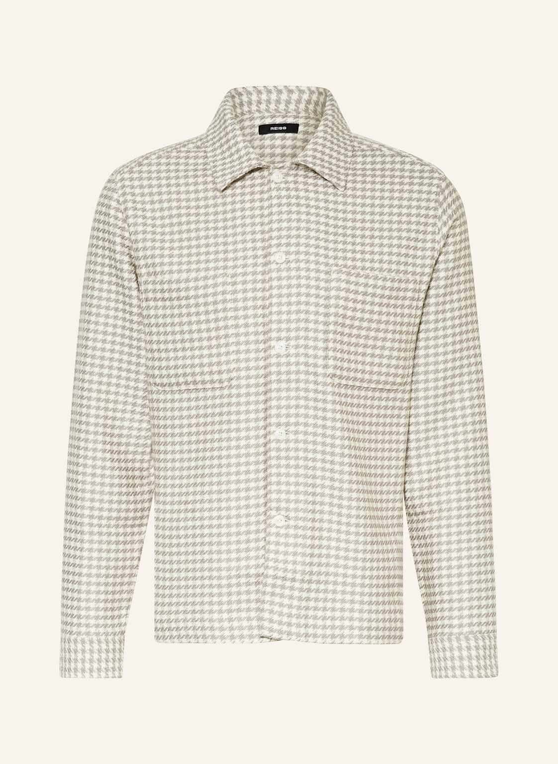 Reiss Overshirt Naqua Regular Fit grau von REISS