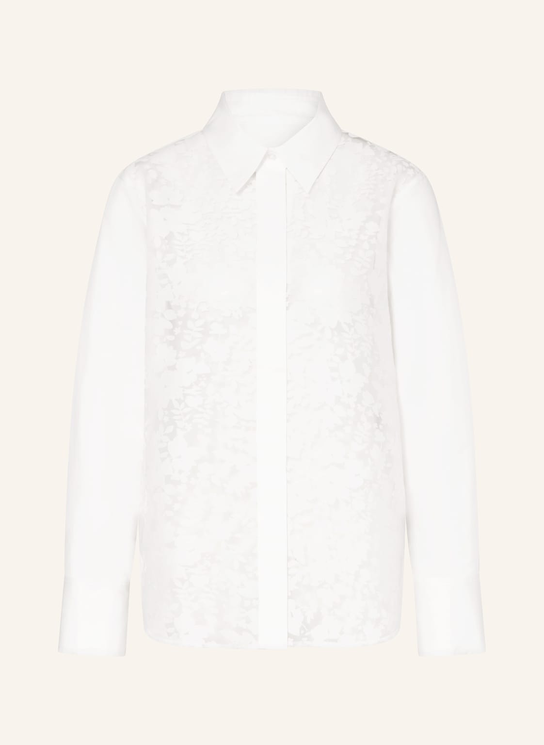 Reiss Hemdbluse Delaney Im Materialmix weiss Reiss Hemdbluse Delaney Im Materialmix weiss von REISS