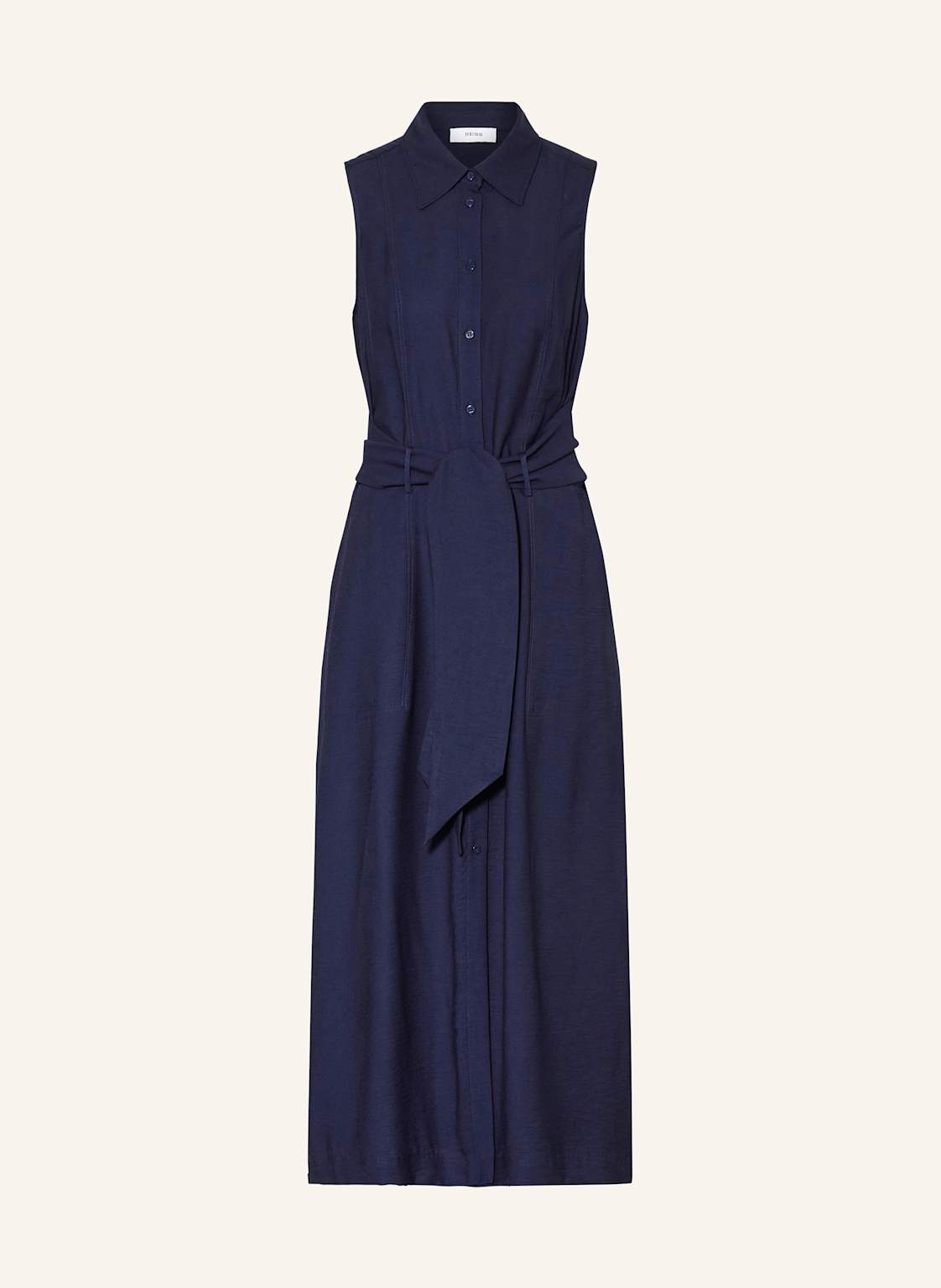 Reiss Hemdblusenkleid Morgan blau von REISS