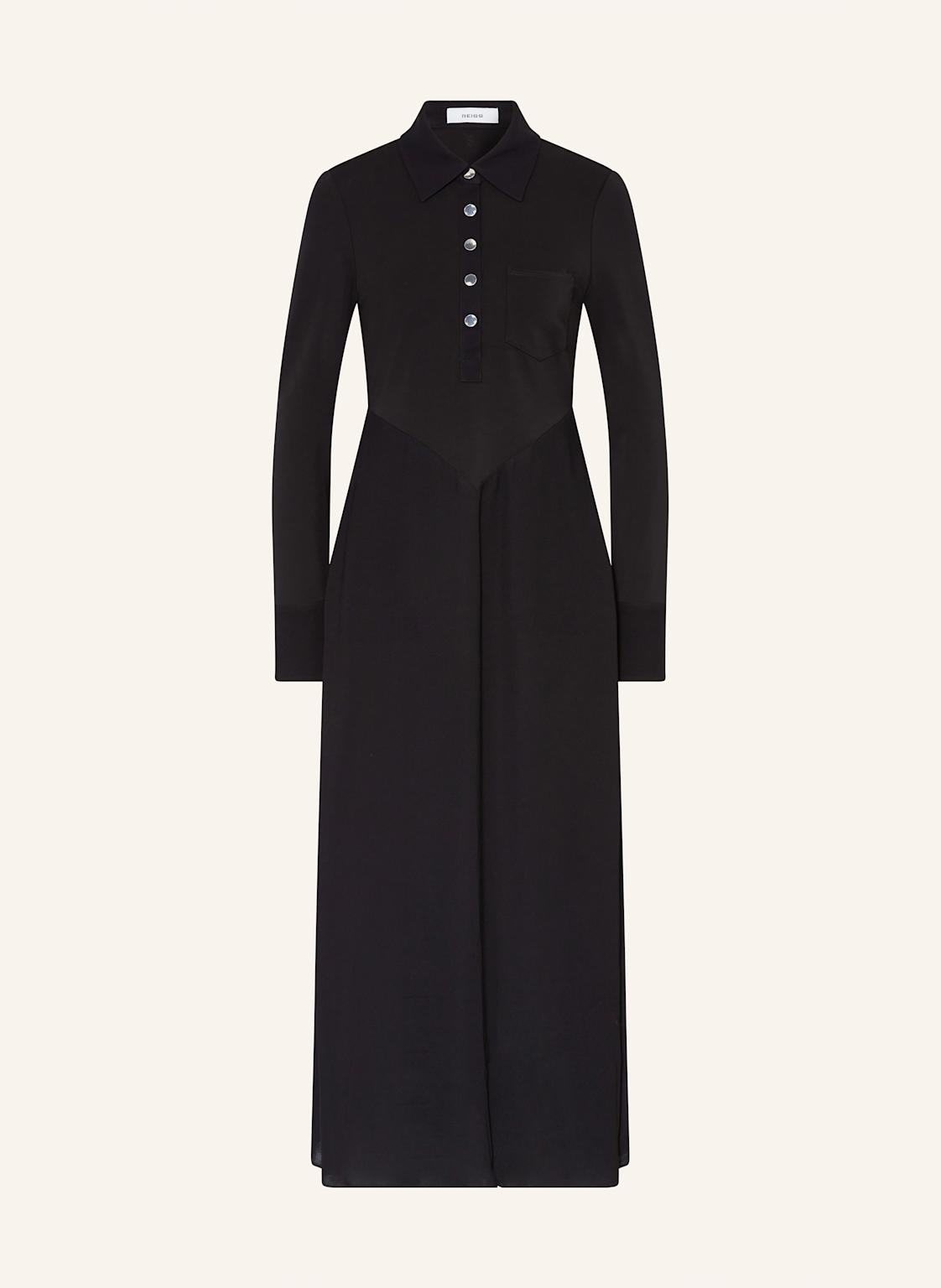 Reiss Hemdblusenkleid Rosina schwarz von REISS