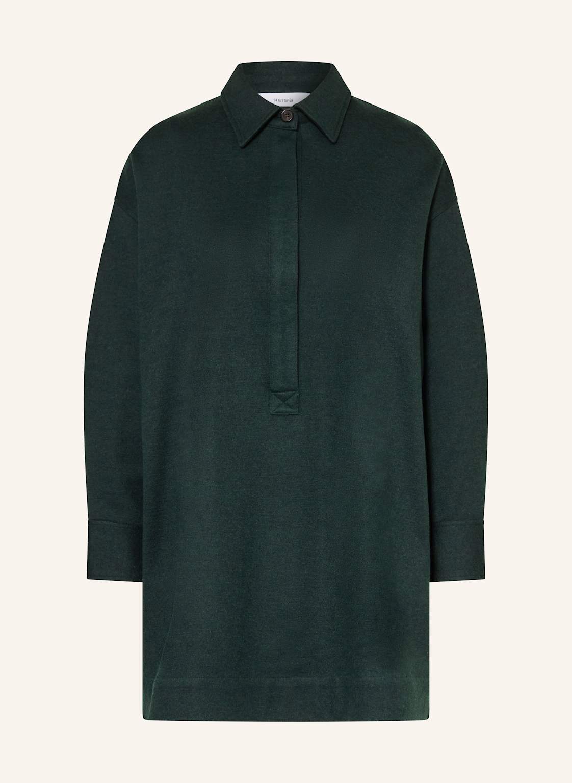 Reiss Hemdblusenkleid gruen Reiss Hemdblusenkleid gruen von REISS