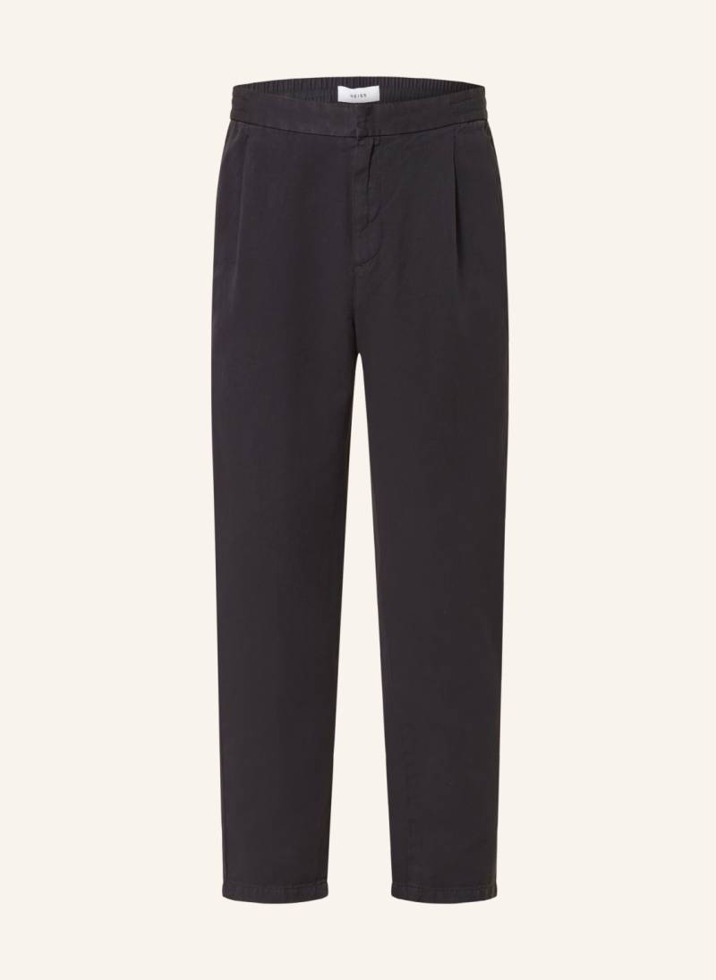 Reiss Hose Extra Slim Fit Mit Leinen blau von REISS