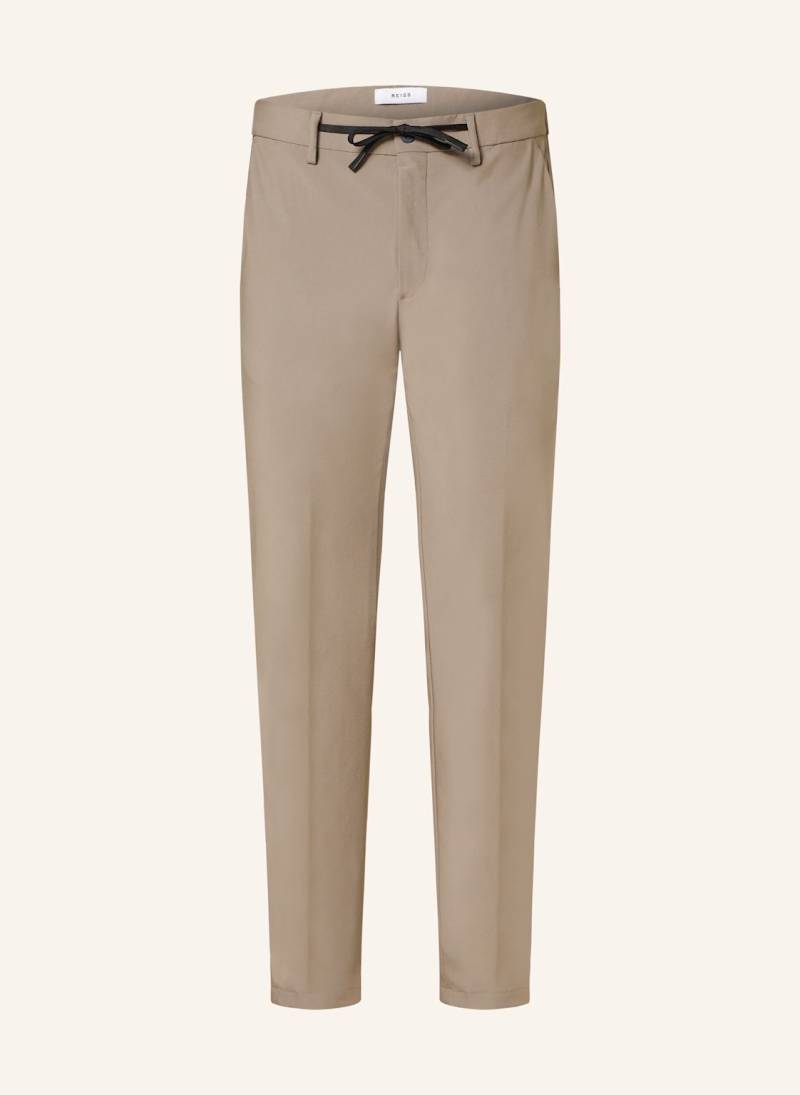 Reiss Hose Split Im Jogging-Stil Extra Slim Fit beige von REISS