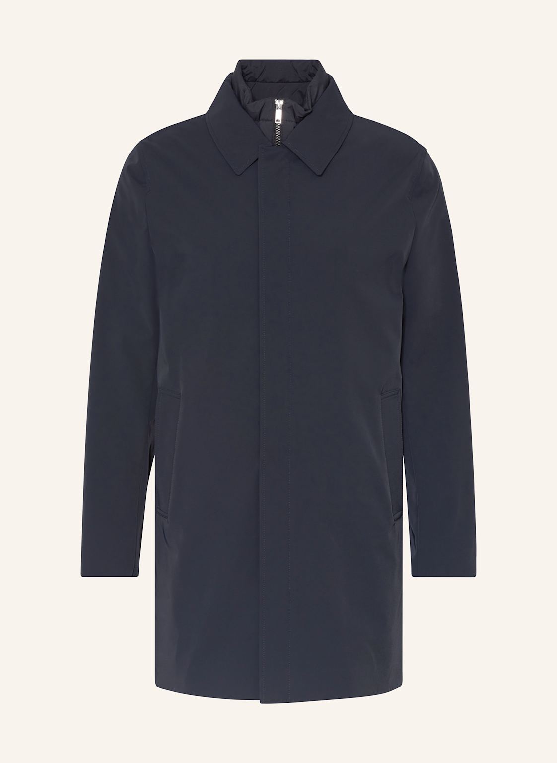 Reiss Mantel Logan Mit Herausnehmbarer Blende blau Reiss Mantel Logan Mit Herausnehmbarer Blende blau von REISS