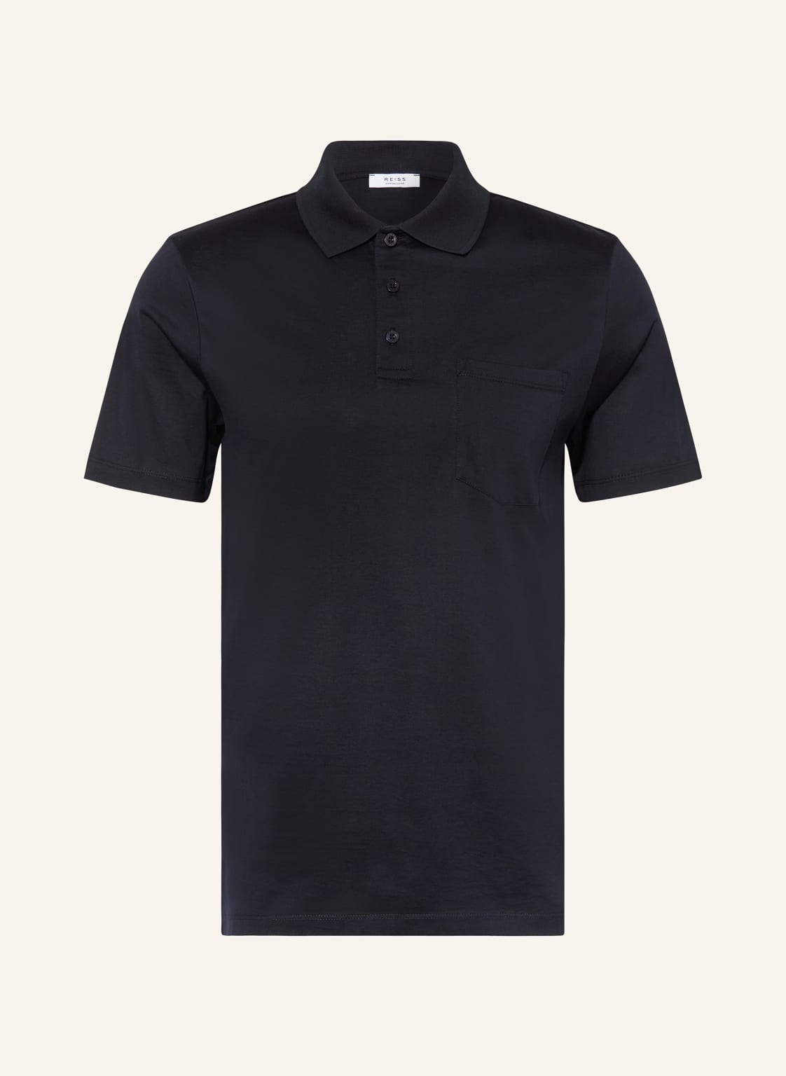 Reiss Jersey-Poloshirt Austin blau von REISS